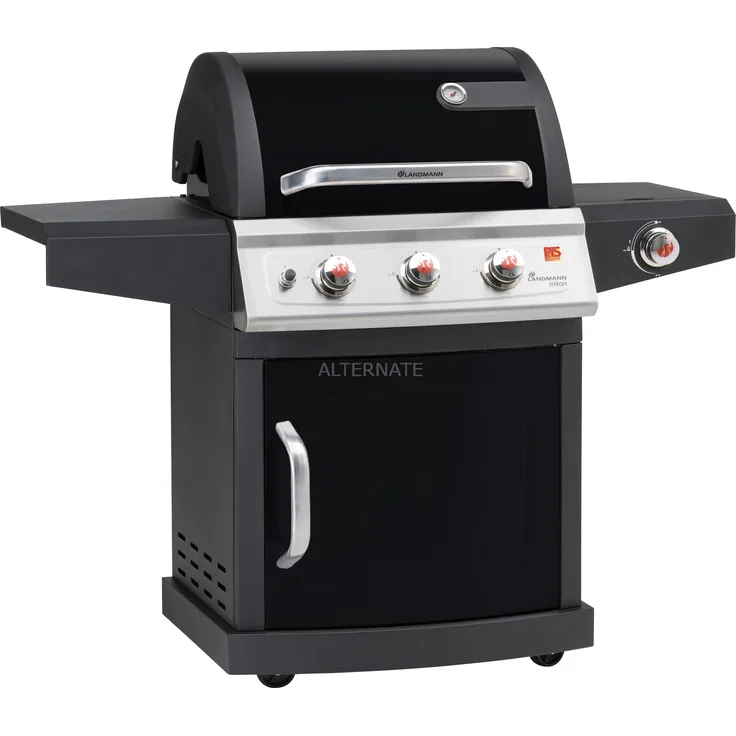 LANDMANN Gasgrill 12653 Miton PTS 3.1 schwarz