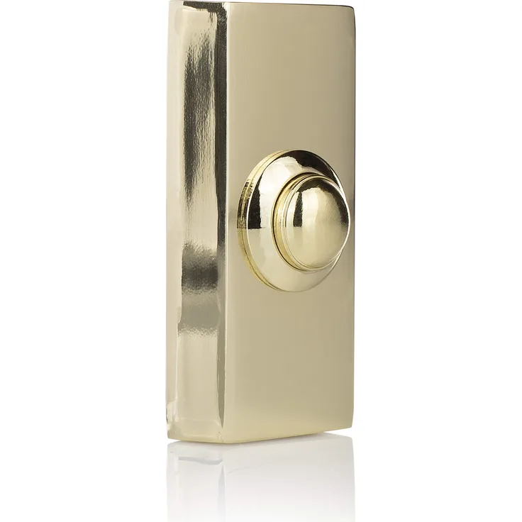 Byron 2204 Klingelknopf, drahtgebunden Metall Messingoptik