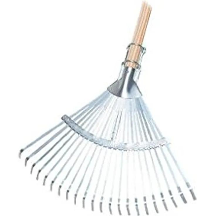 Idealspaten 66490040 Fächerbesen Profi 32-48cm, Blau, 40 x 25 x 15 cm