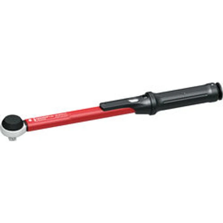 GEDORE red Drehmomentschlüssel für Links- und Rechtsgewinde, 3-8 Zoll, 10-50 Nm, Stahlrohr, Rot-Schwarz – Bild 1