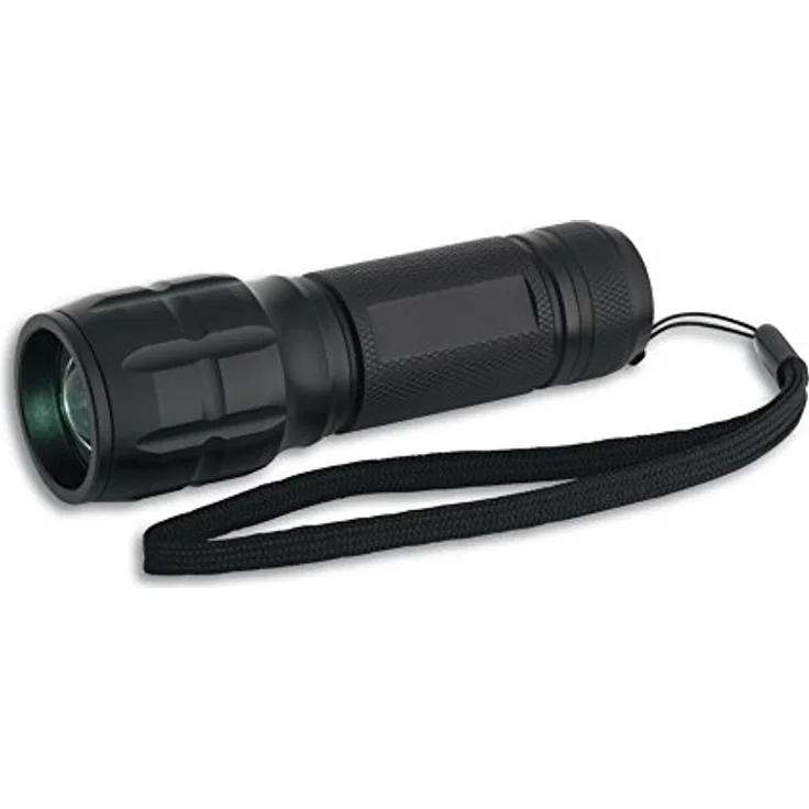 TFA Dostmann LED-Taschenlampe Lumatic Spot, schwarz, 3,4x3,4x10,7cm