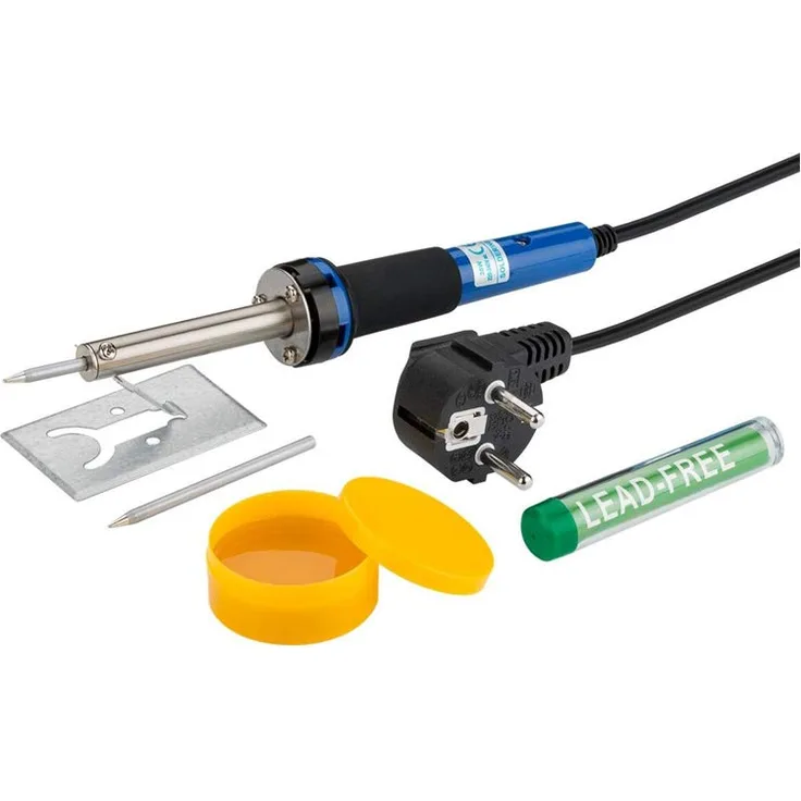 Fixpoint 45242 Lötkolbenset Lötset für feine Lötarbeiten, 30 W, 5-teilig