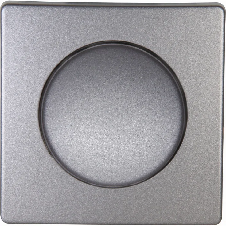Kopp 493343187 Druck-Wechsel-Dimmerabdeckung, Venedig platin, Abdeckung