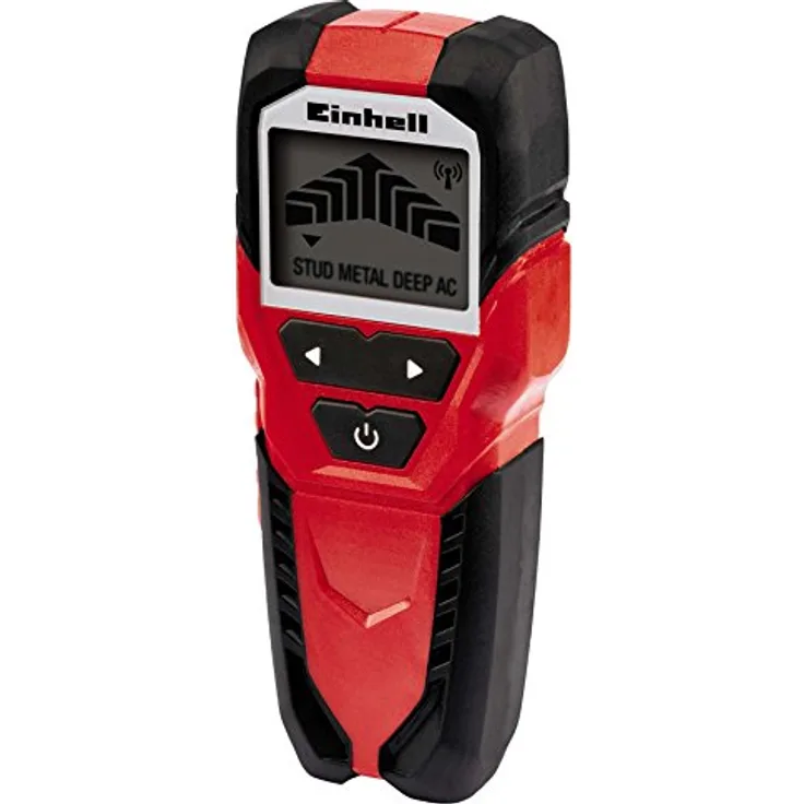 Einhell Digitales Ortungsgerät TC-MD 50 (Erfassungstiefe Holz -Metall-eisenhaltige Metalle-Kupfer-stromführende Leitungen 19-19-50-38-50 mm)