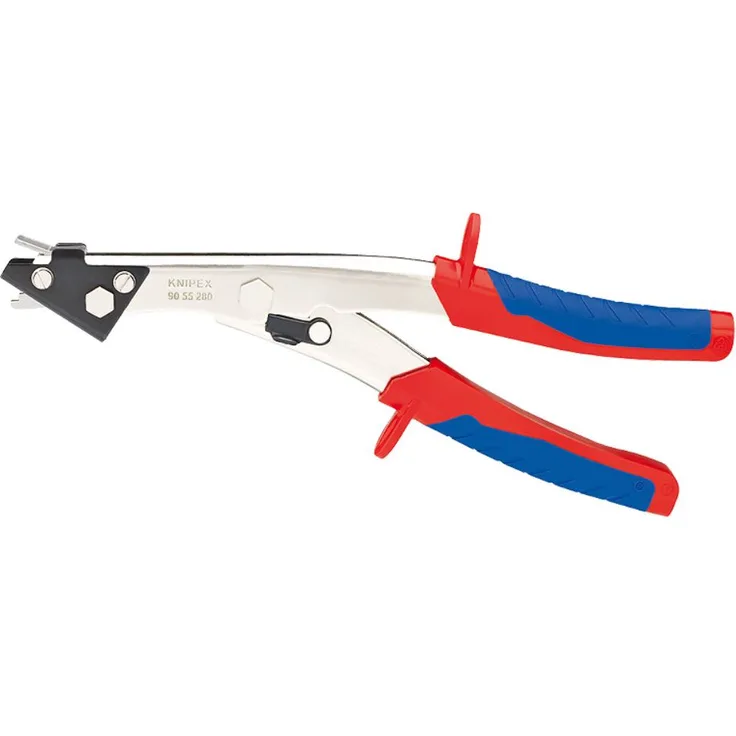 KNIPEX 90 55 280 Blechknabber mit Mehrkomponenten-Hüllen 280 mm