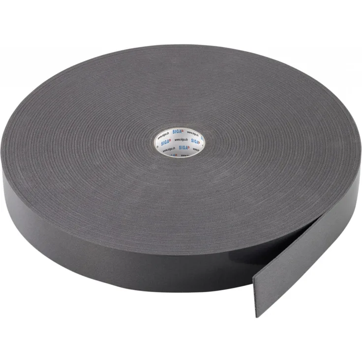 Siga Nageldichtband schwarz, 50 mm x 30 m