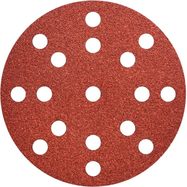 50 Haftschleifblätter 125 mm, P80, Holz + Metall, multi-hole (626850000)