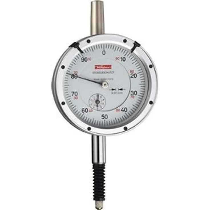 Käfer Feinmessuhr 0,002mm - 1mm - 44,5mm - Stoßschutz - ISO 463-Werksnorm wasserdicht 10128 (10128)