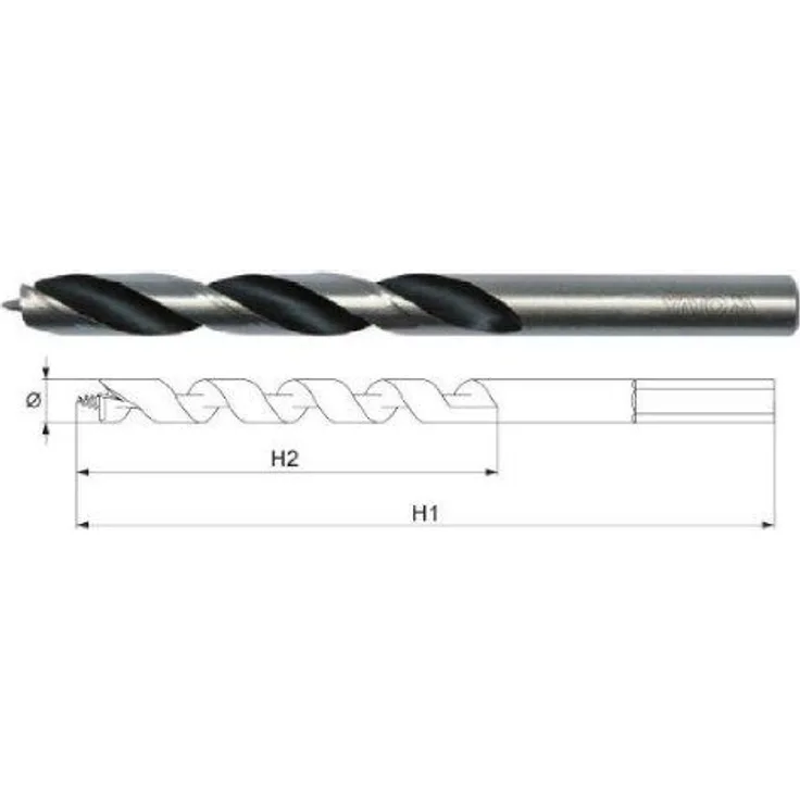 SPUR WOOD DRILL BIT 16x180MM