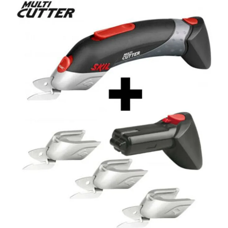 SET SKIL Multi Cutter 2900 AJ inkl. Scherenkopf 3Stk. u. Akku 4,8V