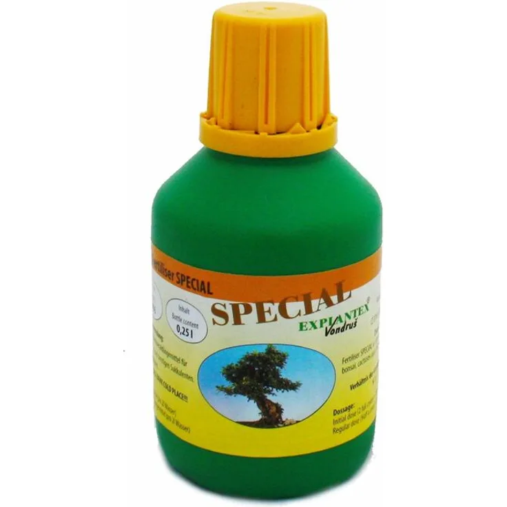 EXOTENHERZ Bonsai Flüssigdünger - 250 ml Konzentrat