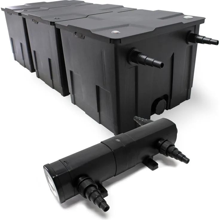 WilTec Set SunSun 90000l Bio Teichfilter 36W UVC Teichklärer