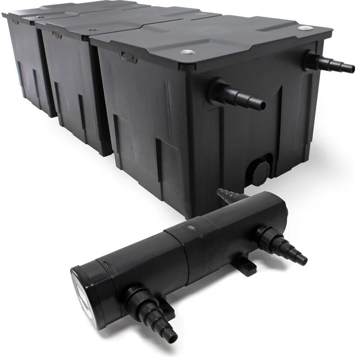 WilTec Set SunSun 90000l Bio Teichfilter 36W UVC Teichklärer