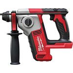 Milwaukee M18BH-0 M18 Compact SDS + 2-Modus Bohrhammer, 18 W, 18 V