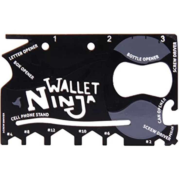 Thumbs Up WALNIN - Wallet Ninja 18 in 1 Multi-Tool