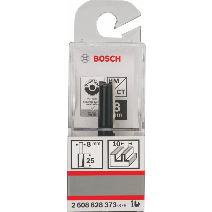 Bosch Professional Nutfräser Standard for Wood (für Holz, Ø 12 mm, Arbeitslänge 20 mm, Zubehör Handfräse) – Bild 3