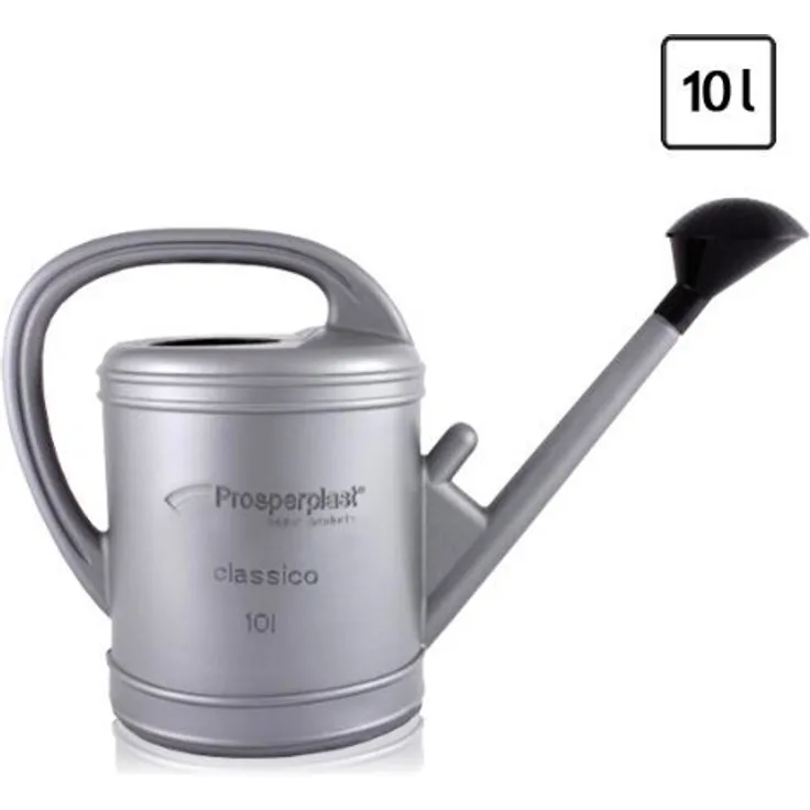 Prosper Plast ikcl10-b68 m 50 x 23 x 35 cm Classico Gießkanne Silber (12-teilig)