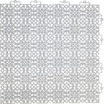 andiamo Kunststofffliese Bodenfliese Gartenfliese Terassenfliese Balkonfliese Innen- und Außenbereich Wasserdurchlässig wetterfest langlebig 38 x 38 cm, Set: 7 Fliesen 1 m², hellgrau