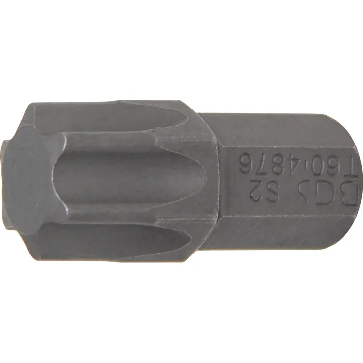 BGS 4876 Bit Antrieb Außensechskant 10 mm (3-8'') T-Profil (für Torx) T60