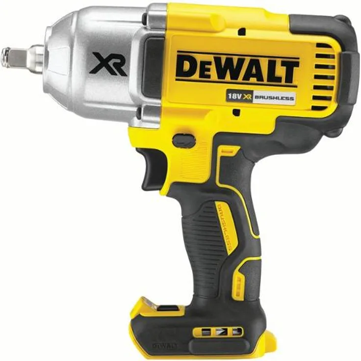 DeWalt Bürstenloser Akku Schlagschrauber DCF899HN - Kfz Schlagschrauber mit HOG-Haltering, ideal zum Reifenwechsel Drehmoment einstellbar 1-2 Zoll 18V Max. Drehmoment: 950 Nm