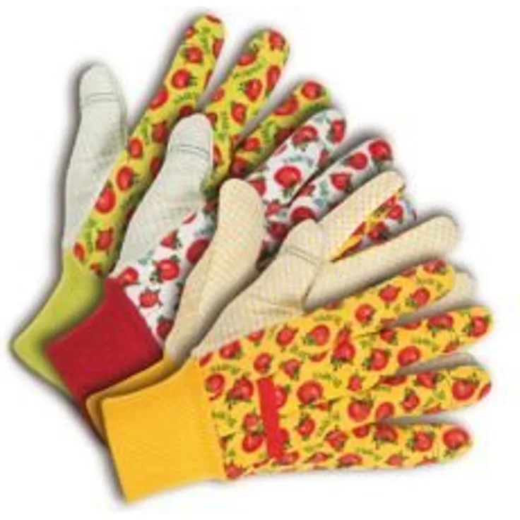 KIXX Handschuh Baumwolle-Vinyl Gr. 8 grün