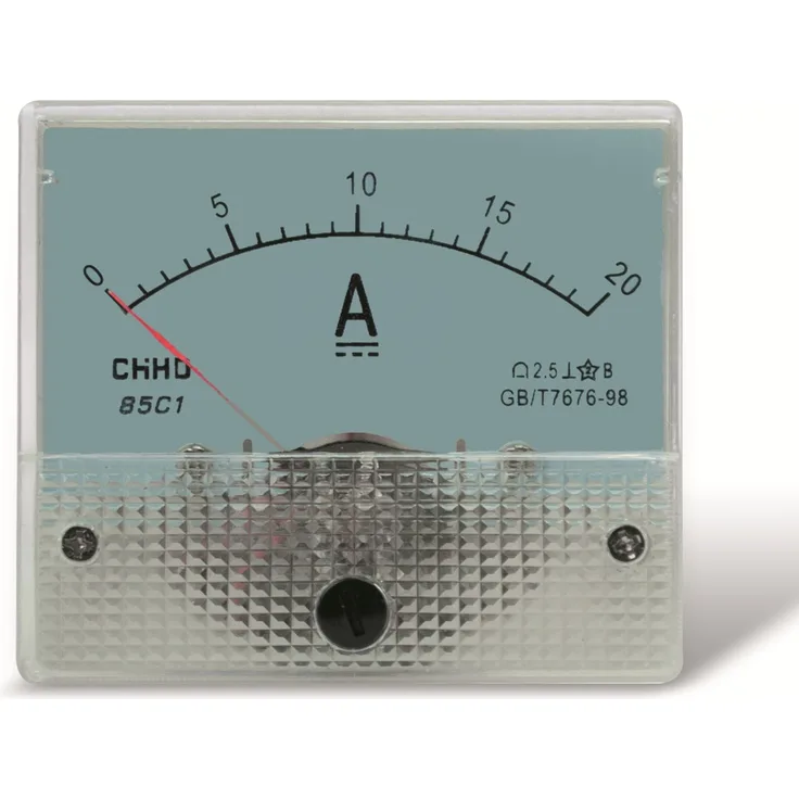 Einbau-Messinstrument, 0...20 A-