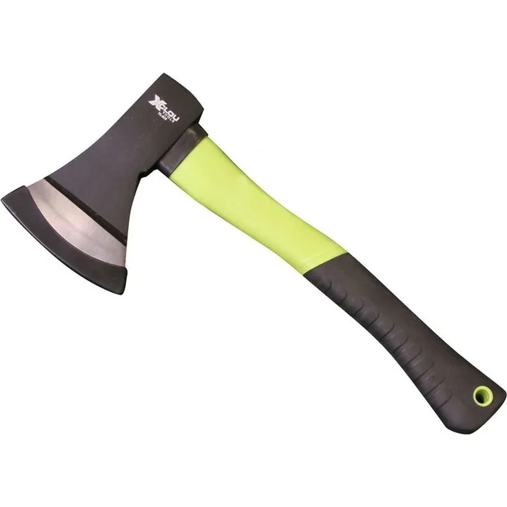 Xclou 156321 Axt - Beil 600 g leicht, Mehrfarbig, 35 x 14.5 x 3 cm
