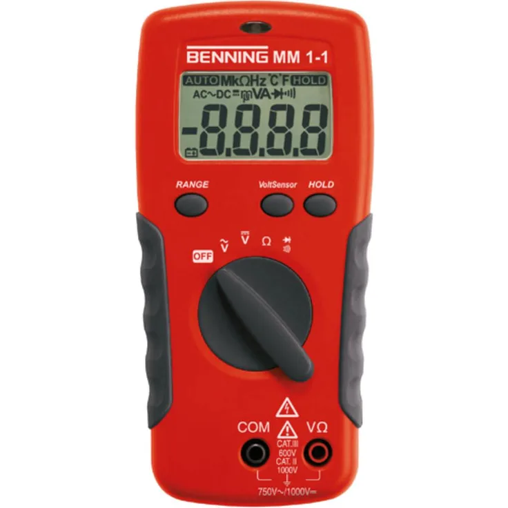 Benning MM 1-1 Digital-Multimeter, 044081