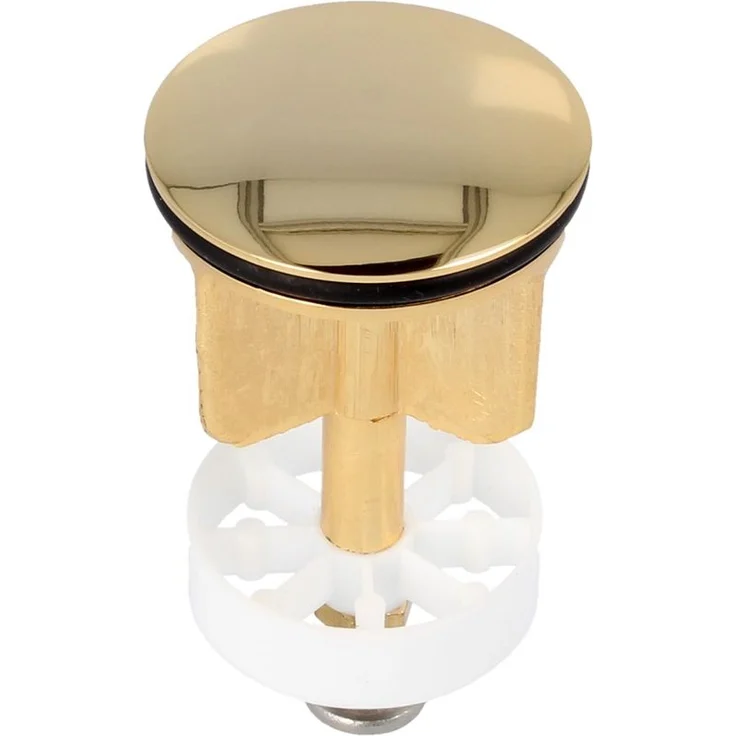 Exzenterstopfen Ø 40 mm Ablaufstopfen - vergoldet - Tecuro – Bild 1