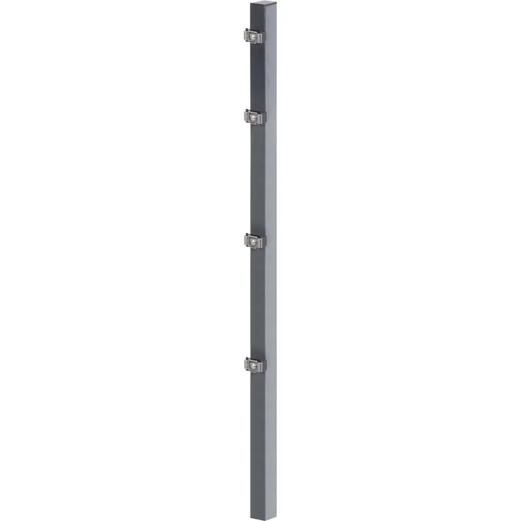 GAH Alberts Zaunpfosten Klemmlasche,anth,mZub,60x40 2000 400