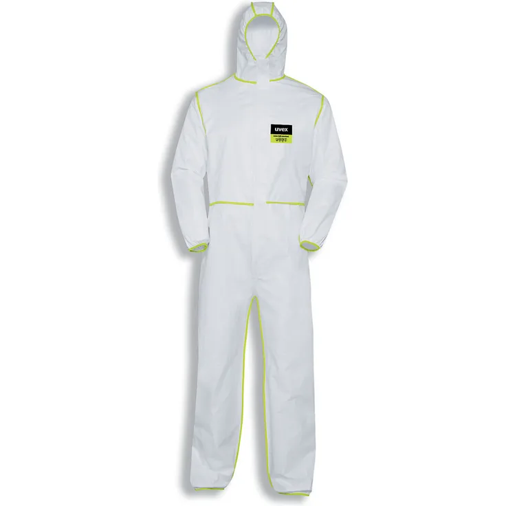 UVEX uvex 5-6 comfort Overall, Chemikalienschutzkleidung, in weiß, Größe M