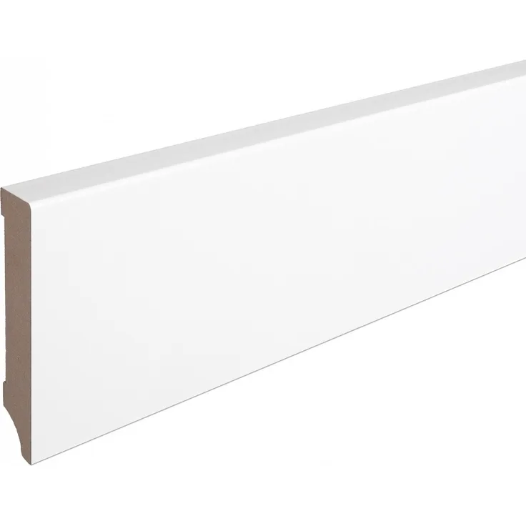 REESE Kehlleisten GmbH Sockelleiste MDF weiß foliert Weimarer Profil Modern 100mm
