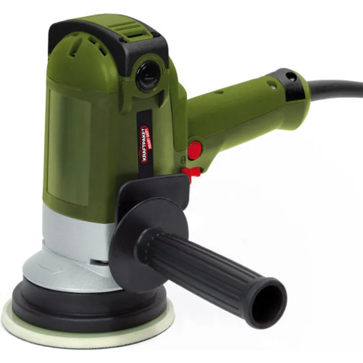 Dino KRAFTPAKET HEAVY DUTY 8mm-900W Vertikal Exzenter Poliermaschine mit Zwangsrotation
