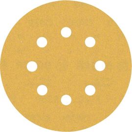 Expert C470 Schleifpapier mit 8 Löchern für Exzenterschleifer, 125 mm, G 180, 50-tlg.