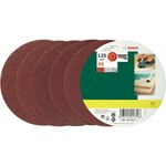 Bosch DIY Schleifblatt verschiedene Materialien für Exzenterschleifer (25 Stück, Ø 125 mm, Körnung 60) - Preisvergleich
