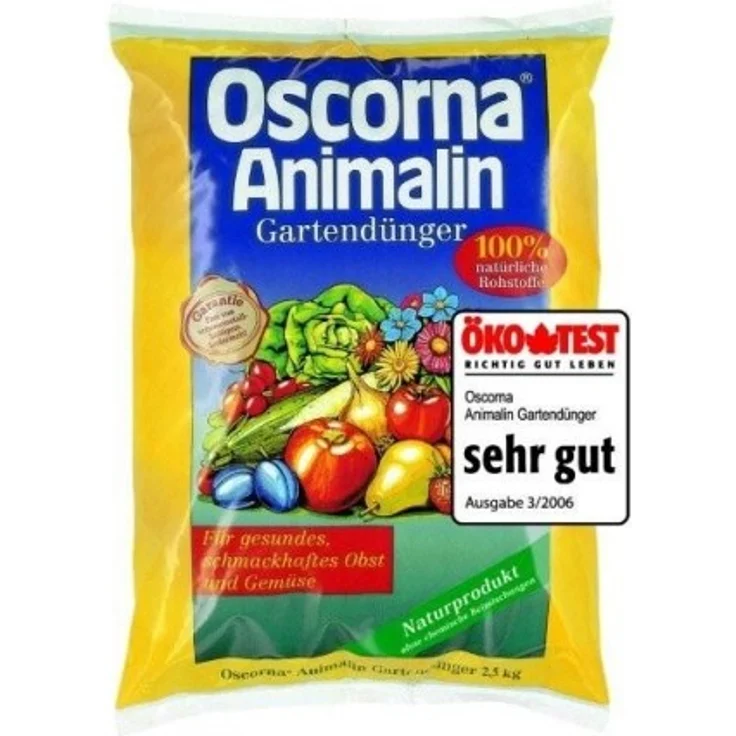 OSCORNA Animalin Gartendünger 2,5 kg – Bild 1