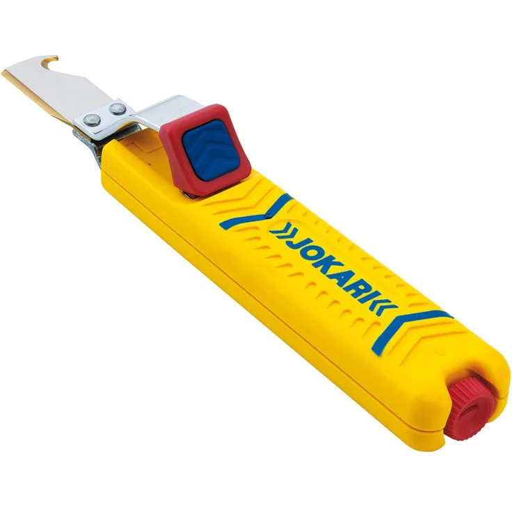 Weidmüller Abisoliermesser Nr.28H Secura Durchmesser 8-28mm mit Hakenklinge mit Reservemesser - 460075