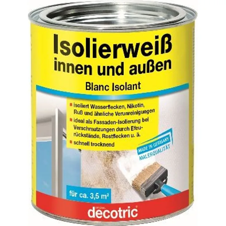 Decotric Isolierweiß 750 ml