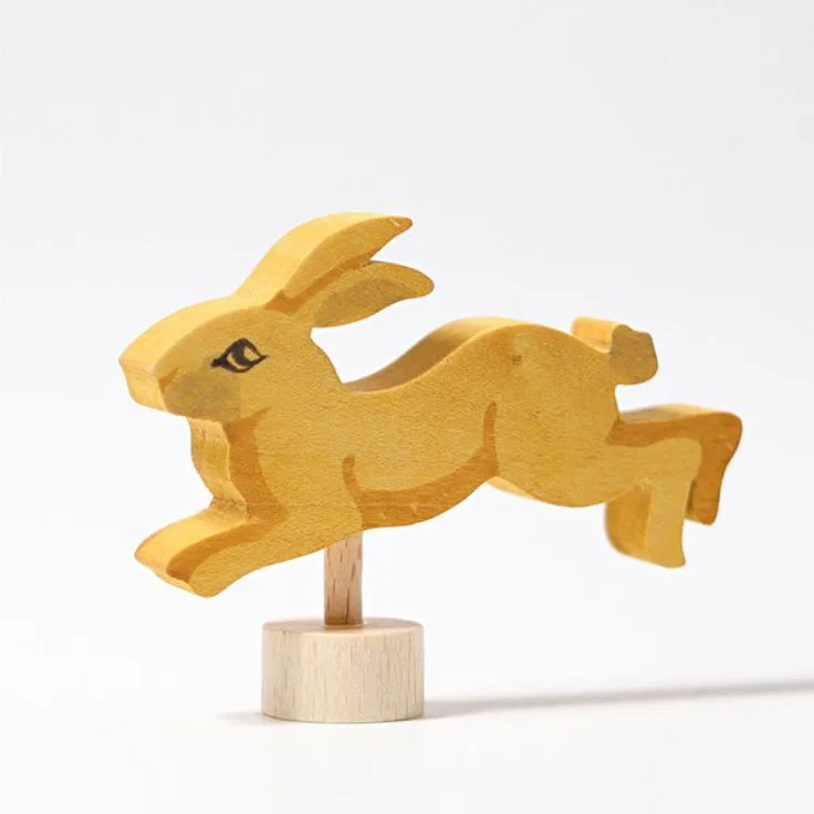 Steckfigur Hase springend - GRIMMS 04233