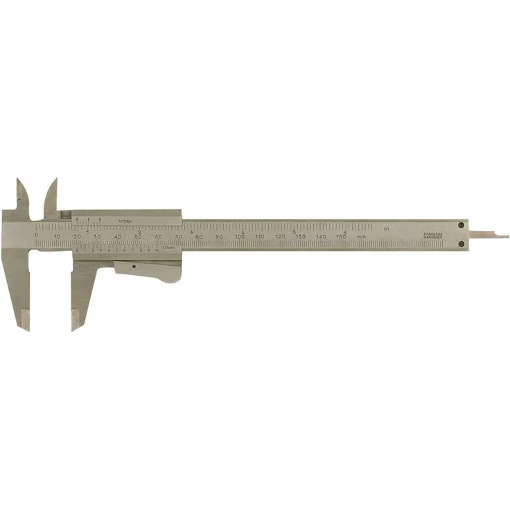 Messschieber mit Momentklemmung DIN 862 Messbereich 0-150 mm - Solido