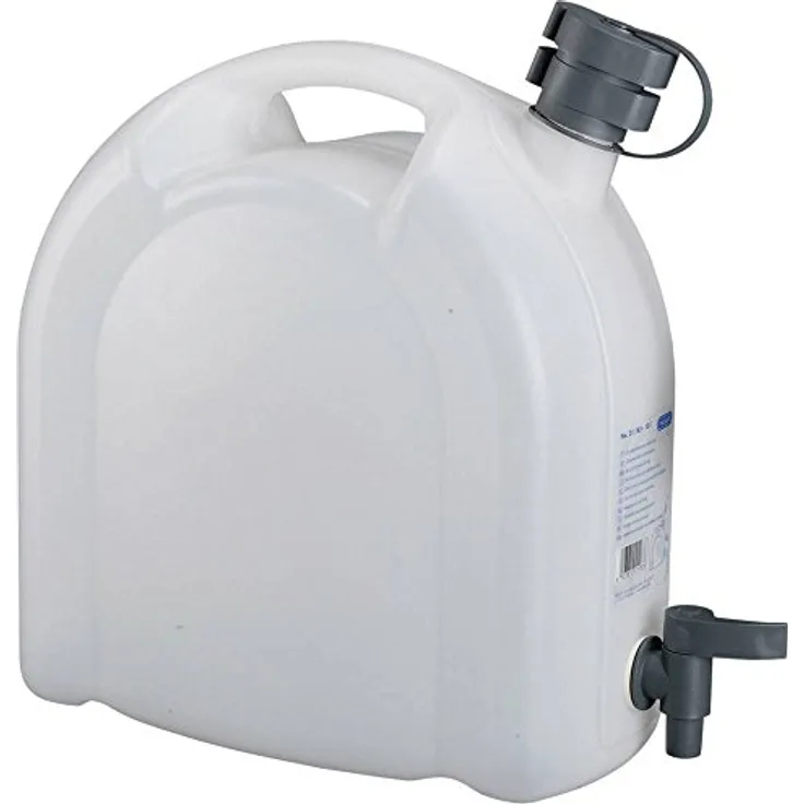 Wasserkanister-20 l-stapelbar, PE-Ablasshahn flexibel