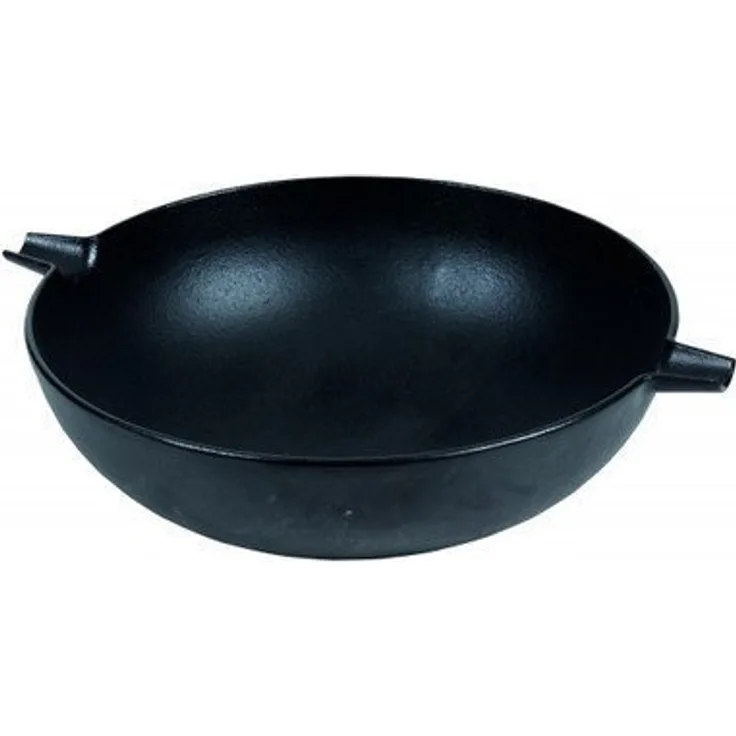 Tepro Guss-Wok Einleger, für Hauptrost 57 cm durchmesser 8568, schwarz, 35,3 x 35,3 x 10 cm, 8580
