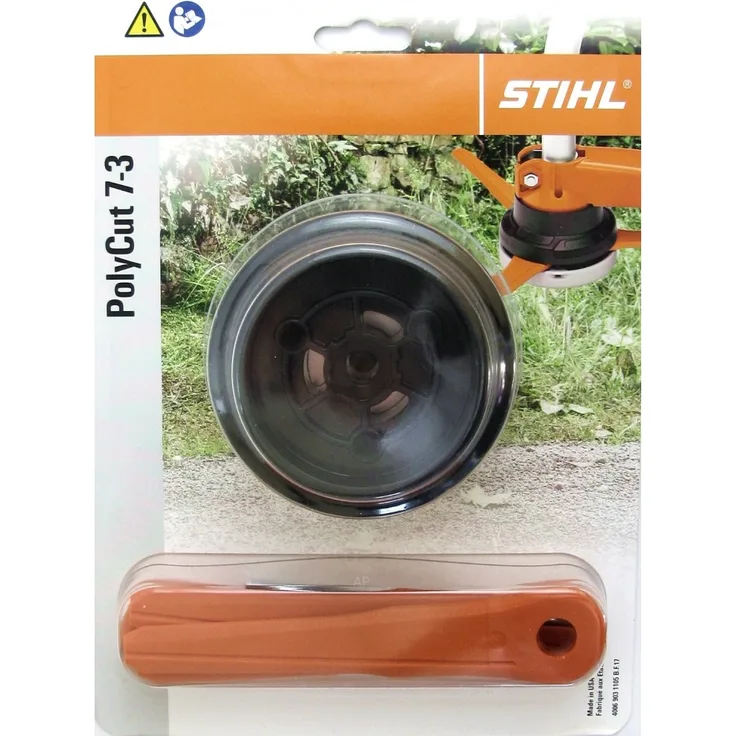 STIHL 40067102127 PolyCut 7-3 Mähkopf, Fadenkopf, Schneidwerkzeug 4006 710 2127