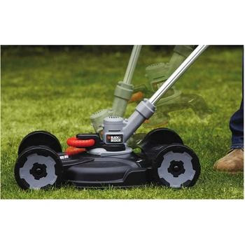 Black & Decker STC1820CM-QW 3 az 1-ben szegélyvágó, 18V, 28 cm, 1 akkumulátor, 2,0 Ah, automata