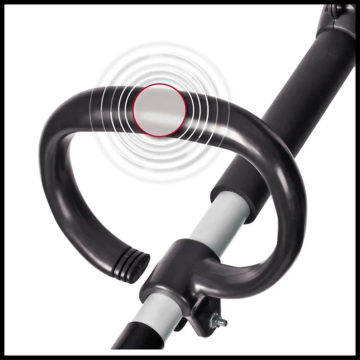 Einhell Benzin-Rasentrimmer GC-PT 2538-1 I AS 0.6 kW, vibrationsarmer 2-Takt Motor, Split Shaft, Doppelfadenspule mit Tippautomatik, Quick-Start durch Primer + Auto Choke, Schnittbreite: 38 cm – Bild 5