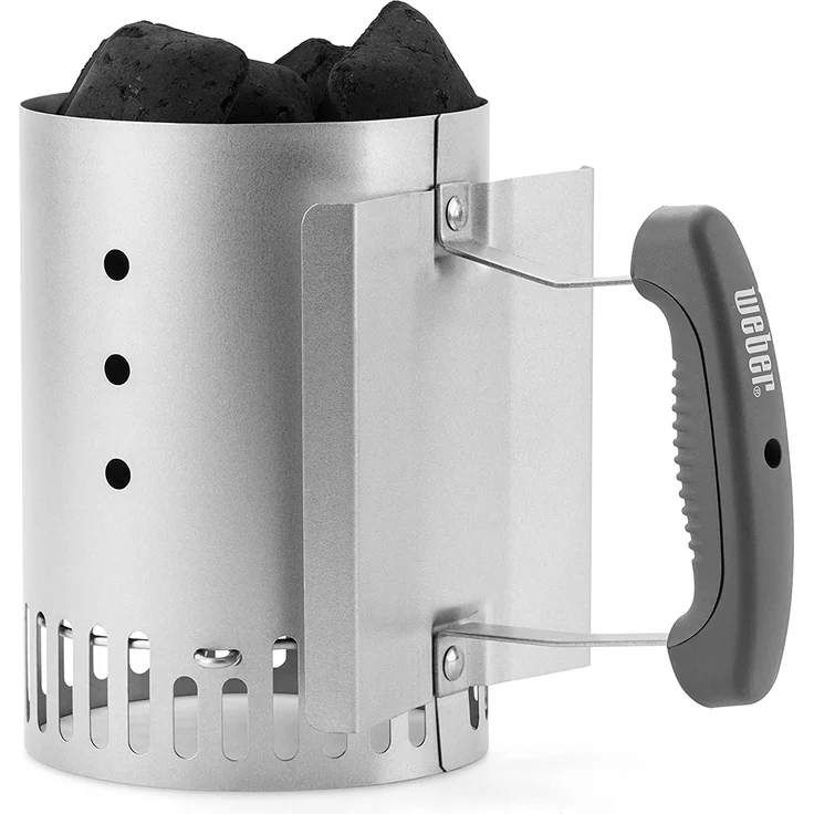 Weber 7447 Kleiner Anzündkamin Rapidfire, Maáe 27 x 20 x 15 cm, Stahl – Bild 2