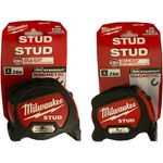 Milwaukee STUD Bandmaß 27mm breit GEN II (Länge frei wählbar)-'4932471626'