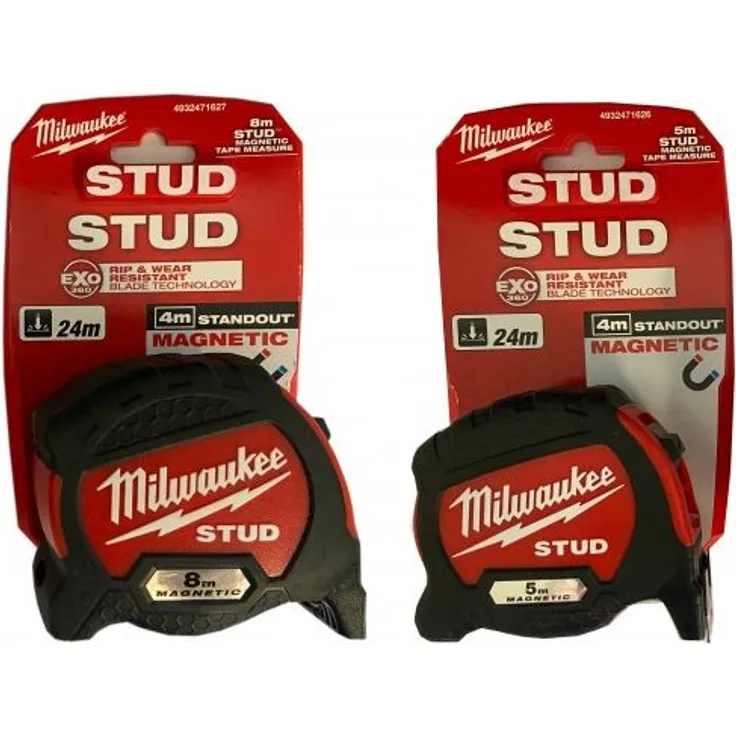 Milwaukee STUD Bandmaß 27mm breit GEN II (Länge frei wählbar)-'4932471626'