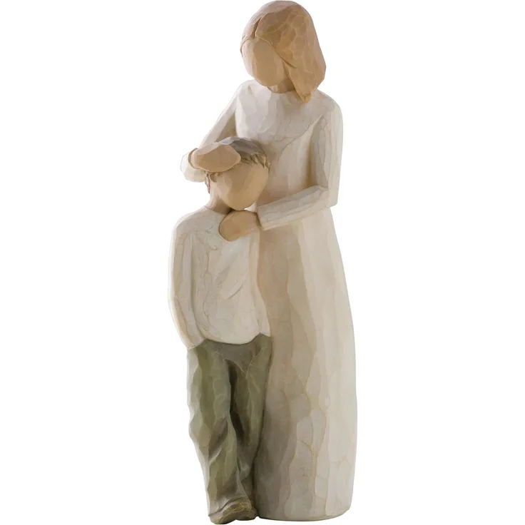 Willow Tree 26102 Figur Mutter und Sohn, 3,8 x 3,8 x 20,3 cm