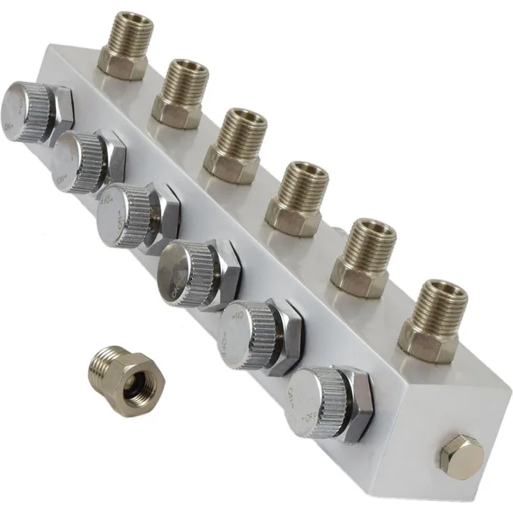 Agora-Tec Airbrush Verteiler 6-fach AT-AV-6